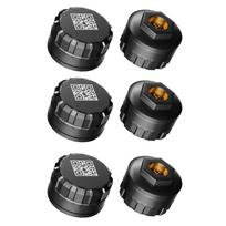 RV Truck Tire Pressure Monitoring System Car TPMS 6 Sensors Bluetooth Tire Pressure Monitoring System for Phone Diagnostic Set 6pcs