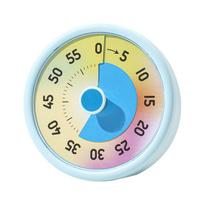 Silent Countdown Timer Time Management Kitchen Timer Cartoon Visual Timer  Reading Room mėlyna