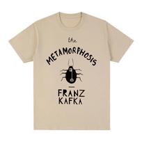 Franz Kafka T-shirt The Metamorphosis Cotton Men T Shirt New TEE TSHIRT Womens Tops S įvairiaspalvis