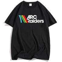 Game ARC Raiders Printing T-shirt O-neck Short Sleeve Cotton Male Tshirts Unisex Streetwear Loose Casual Men Women T Shirt Tees S įvairiaspalvis
