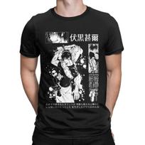 Jujutsu Kaisen Satoru Gojo Japanese Anime Graphic T-shirt Unisex T-shirt Cotton Fashion Anime Shirt O Collar Short Sleeves S įvairiaspalvis