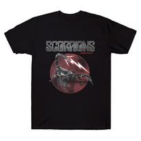 Cool Scorpions T-Shirt Raised On Rock Graphic Tees for Men Women Trend Cotton Tops Summer Loose Round Neck Short Sleeves Anime T Shirts S įvairiaspalvis
