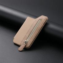 Phone Card Bag Multi-card Support Phone Card Holder Cell Phone Pouch Phone Wallet Stick Wallet Case chaki