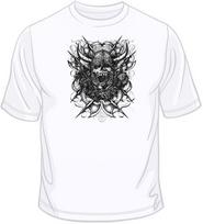 Screaming Viking Skull (supersized) T Shirt You Choose Style, Size, Color 10031 S įvairiaspalvis