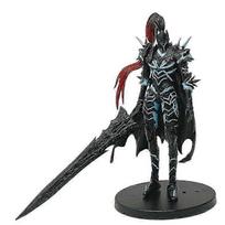 25-26 Igris Action Figure Standing Posture With Sword, Blue-Black Anime Sung Jin Woo Figures Collectible For Fans