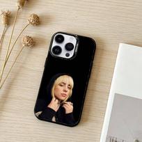 B-Billie E-Eilish Phone Case For iPhone 17,16,15,14,13,12,11,Pro Max,Plus Candy Silver Cover iPhone14Pro