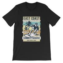 East Coast T-Shirt Mens Womens Tees Top. Surfing 100% Cotton Premium Tee NEW L