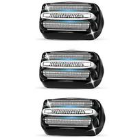 3 vnt. 32B S3 elektriniai pakaitiniai galvutės Braun Series 3 skustuvams, suderinamos su 3040s 3080s-4 370cc 3070cc 3000s 3010 3090cc ir kt.