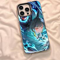 Hoshimi Miyabi ZZZ Phone Case For IPhone 17 16 15 14 13 12 11 Pro Max Plus Color Silver Cover iPhone 17 Air