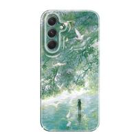 Solitary Traveler Phone Case For Samsung Galaxy A54 A34 A24 A14 A04 A73 A53 A33 A23 A13 A72 A52 A32 4G 5G Film Hard Cover Samsung A34