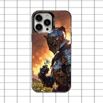Medieval Knight Phone Case For iPhone 16,15,14,13,12,11,8,7,Pro,Max,Plus,Mini,XS,SE Anti Fall Black Matte Hard iPhone14pro
