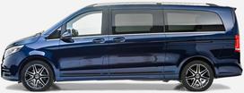 Mercedes-Benz Vito V-Class W447 - Listwy Czarne Boczne Drzwi