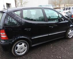 Mercedes A W168 Chromuotos Šoninės Durų Dekoratyvinės Juostelės