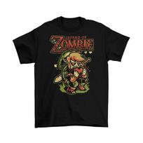Legend of Zelda Zombie T-Shirt Unisex Cotton Adult Funny Nintendo Link Game New S