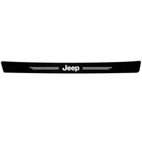 Jeep aukštos kokybės anglies pluošto automobilio durų slenksčio apsauginė lipdukas Jeep Wrangler Grand Cherokee Compass Wagoneer Gladiato