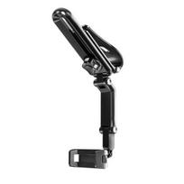 Sun Visor Phone Holder Secure Car Phone Mount Anti-Slip Clamp 360-Degree Rotatable Adjustable Car Phone Holder for Most Smartphones A pilka