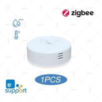 ZigBee Temperature And Humidity Sensor Smart Home Hygrometer Thermometer Works With Alexa Google Yandex Alice eWeLink Gateway 1PCS