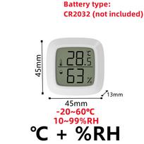 Mini LCD Digital Thermometer Hygrometer Indoor Room Temperature Humidity Meter Sensor Gauge Weather Station MINI-D