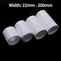 18650 Lipo Battery PVC Heat Shrink Tube Pack 22mm ~ 200mm Insulation Film Wrap Lithium Case Tubing Protection Cable Sleeve White Flatten Width 22mm balta
