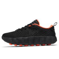 Unisex Massage Sole Sport Shoes Big Size Lightweight Breathable Running Walking Sneakers Cushion Shoes for Men Women Outdoor 35