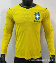 26-27 New World Cup Player Edition Long Sleeve Brazil England Argentina France Football Jerseys S