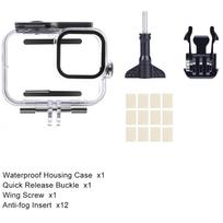 60M Waterproof Case for GoPro Hero 13 12 11 10 9 Underwater Diving Housing Dive Cover for Go Pro Hero 9 10 11 12 13 Accessories E2039-E