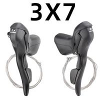 microNEW Road Bike Bicycle Shifter 2*10 Speed For 22.2-23.8mm Handlebar 7/8/9 Speed Dual Control Levers 3x7 Speed