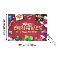 Christmas Stocking Advent Calendars 24 Days Countdown 24 Days Of Advent Box Socks Christmas Socks For Boys Girls Men Women 37x25x5cm