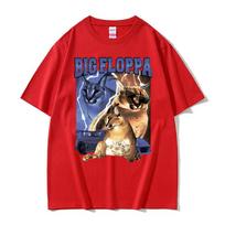BIG FLOPPA VINTAGE RAP Vintage Print T Shirt Unisex Women High Quality Hipster T-shirt Streetwear Summer Cool Cotton Loose T Shirts 4XL