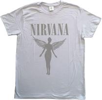 Nirvana T Shirt Vestibule Band Logo Official Unisex S įvairiaspalvis
