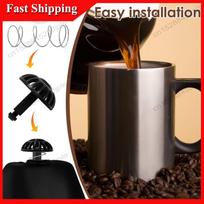 -ABUB Coffee Machine Replacement Kit:4 Pcs Spring Loaded Brew Basket Bottom Stopper For Cuisinart Coffee Makers juoda
