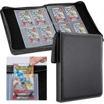 Booster Pack Binder, Holds 48 Booster Packs, 4-pocket Booster Pack Holder With 12 Sleeves, Display Protector