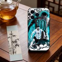 Lionelio Messi telefono dėklas Silikoninis Minkštas Skirtas IPhone 17 16 15 14 13 12 11 X XR Plus Pro Max Plus iPhone16promax