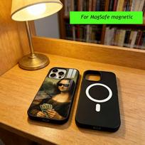 A ridiculous Mona Lisa meme  Phone Case For iPhone17,16,15,14,13,12,11 Plus,Pro Magnetic with Magsafe Wireless Charging iPhone12PROMAX