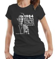 1984 George Orwell Tshirt Was Not Supposed To Be Semi Fitted Ladies Big Brother XL
