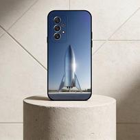 Interstellar rocket phone Case For Samsung S25,24,21,22,23,30,Ultra,20,Plus,Fe,Lite,Note Soft Black Cover Samsung S20ULTRA5G