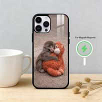 Wallpaper baby monkey Phone Case For iPhone 17/16/15/14/13/12/Plus/Pro/Max for Magnetic Wireless Charging iPhone17
