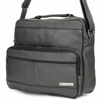 Męska Torba Skórzana Duża Do Pracy Szkoły A4 Elegancka Premium Beltimore