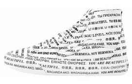 Sk8 Vans-Hi Tapered 'We Are Beautiful - White' Women's VN0A4U162Q2 35