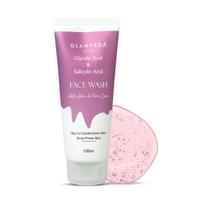 Glamveda Glycolic And Salicylic Acid Anti Acne Face Wash For Soft Skin 100ml