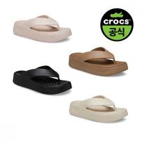 Crocs Women Getaway Platform Flip 4   1 1)BLACK(Z001)/W6(230)