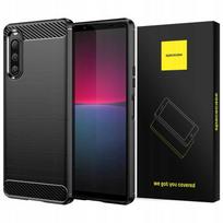 Spacecase Carbon Sony Xperia 10 V Black