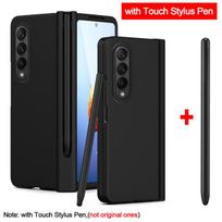 Z Fold 4 Case With Pen For Samsung Galaxy Z Fold 4 5g Case Hinge Touch Pen Slot Screen Glass Capa For Galaxy Z Fold 2 3 4 Cover For Galaxy Z Fold 4