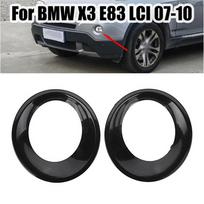 2× Rūko žibinto dangtelis Dažytas apdailos elementas BMW X3 E83 LCI 2007-2010 51113423789