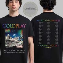 Coldplay Hull UK Music Of The Spheres Tour On August 18 And 19 2025 T Shirt 2XL