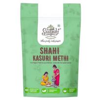 Saatyaki Naturals Organic Kasuri Methi - 200gm |Pure Kasoori Methi for Cooking, Non-GMO, Gluten-Free Vendhaya Keerai – Dry Fenugreek Leaves 200GM