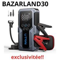 Démarreur Batterie Voiture - BAZARLAND30 - UTRAI - 5000A - Gonfleur 150PSI - 6-en-1 pilka