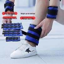 Adjustable Ankle & Wrist Weighted Sandbags for Training & Rehabilitation 0.5 kg Total