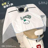 KarLot Electric Scooter Windproof Apron Regular