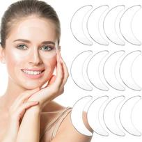 12 Pieces Silicone Eye Wrinkle Pads ReusableCheek Forehead Face Sticker Lifting Tools Eye Skin Care Tools for Mouth and Eyes skaidri